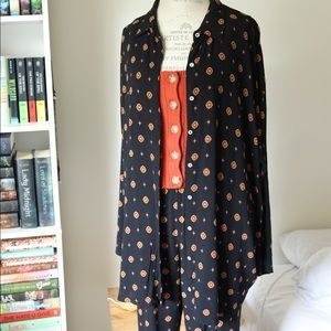 Free People Button Down Shirt